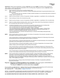 Form X-10 Articles of Conversion - Hawaii, Page 3