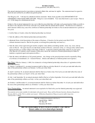 Form L5 Domestic Limited Partnership Annual Statement - Hawaii, Page 2