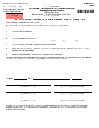 Form DNP-6 Articles of Dissolution by Incorporators or Initial Directors - Hawaii, Page 2