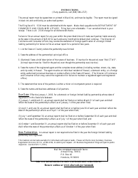 Foreign Limited Liability Partnership Annual Report Form - Hawaii, Page 2