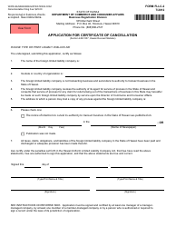 Form FLLC-2 Application for Certificate of Cancellation - Hawaii, Page 2