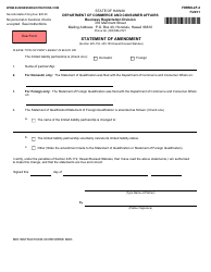 Form LLP-2 Statement of Amendment - Hawaii, Page 2