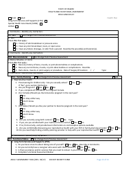 Child and Adult Health and Functional Assessment Form - Hawaii, Page 13