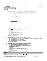 Child and Adult Health and Functional Assessment Form - Hawaii, Page 15
