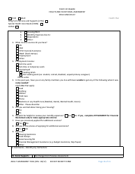 Child and Adult Health and Functional Assessment Form - Hawaii, Page 16