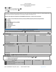 Child and Adult Health and Functional Assessment Form - Hawaii, Page 18