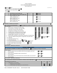 Child and Adult Health and Functional Assessment Form - Hawaii, Page 6
