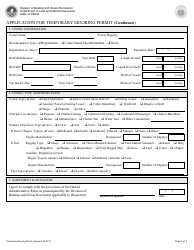 Application for Temporary Mooring Permit - Hawaii, Page 2