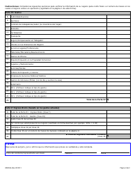 Formulario HW0506 Reporte De La Verificacion Del Negocio Propio - LLC, S-Corp, O Asociacion - Idaho (Spanish), Page 2