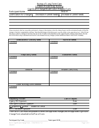 Document preview: Significant Change/Modification Request Form - Children Private Duty Nursing - Idaho