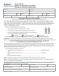 Form ST 133 (EFO00196) Download Fillable PDF or Fill Online Sales Tax