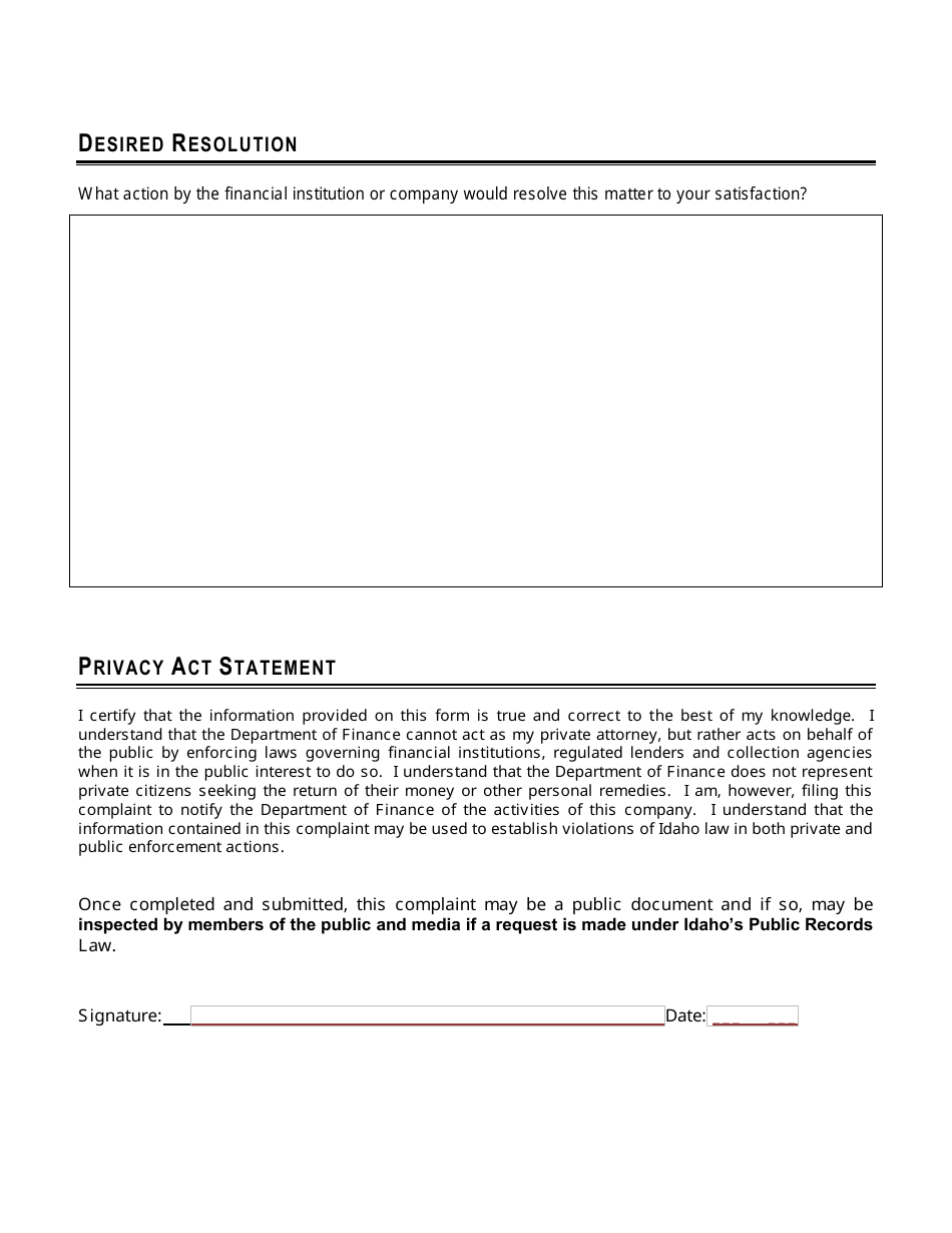 Compliant Form - Idaho, Page 5