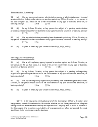 Form U-7 Small Company Offering Registration (Scor) Form - Idaho, Page 30