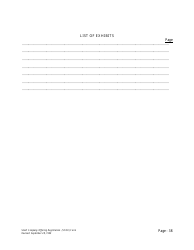 Form U-7 Small Company Offering Registration (Scor) Form - Idaho, Page 38