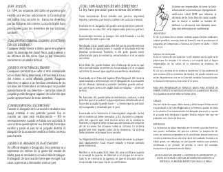 Los Derechos De Victimas - Idaho (Spanish), Page 2