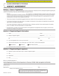 Form RR-80 Agency Agreement - Illinois