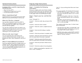 Form RMFT-32-DF Schedule DD Mft, Ust, and Eif Dyed Diesel Fuel Sold and Distributed Tax- and Fee-Free in Illinois to Licensed Distributors or Suppliers - Illinois, Page 2