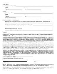 Application for Illinois Horse Rescue License - Illinois, Page 3