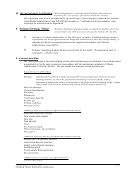 Form IL406-1623 Non-lagoon Livestock Waste Handling Facility Application - Illinois, Page 3