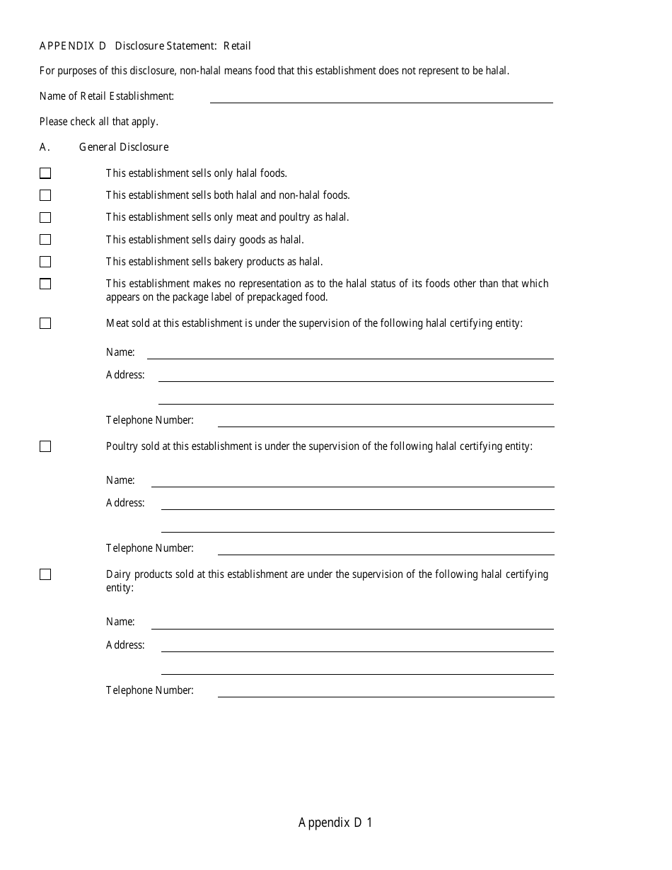 Form IL406-1691 Registration of Dealers of Halal Food Products - Illinois, Page 12