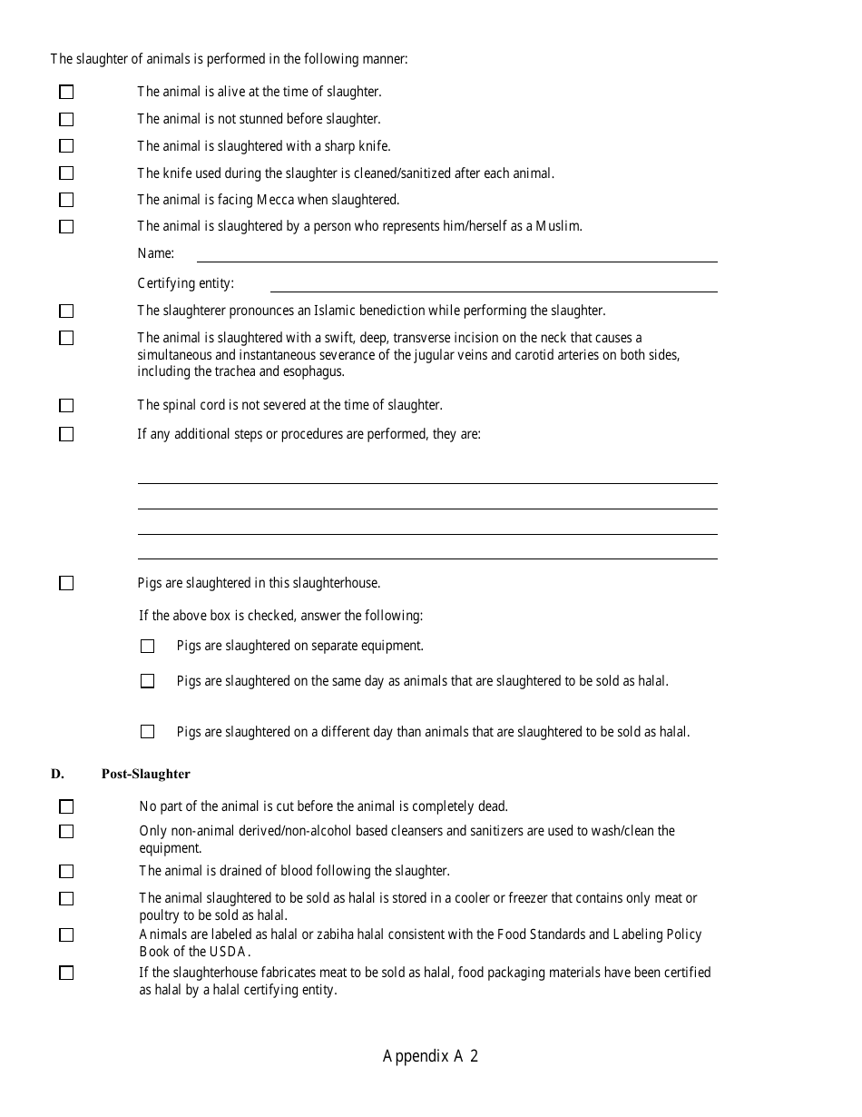 Form IL406-1691 Registration of Dealers of Halal Food Products - Illinois, Page 3