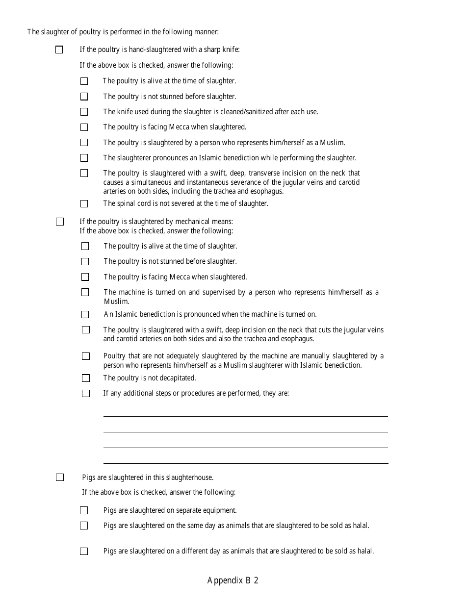 Form IL406-1691 Registration of Dealers of Halal Food Products - Illinois, Page 6