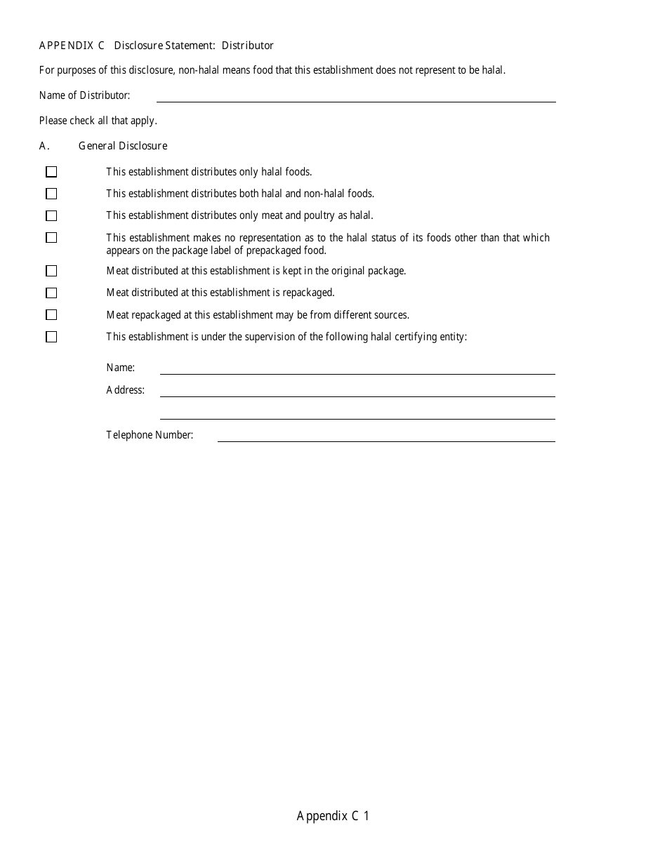 Form IL406-1691 Registration of Dealers of Halal Food Products - Illinois, Page 8