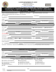 Form IL452CM04 &quot;Illinois Prevailing Wage Complaint Form&quot; - Illinois (Polish)
