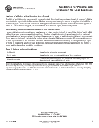 Prenatal-Risk Evaluation for Lead Exposure - Illinois, Page 5