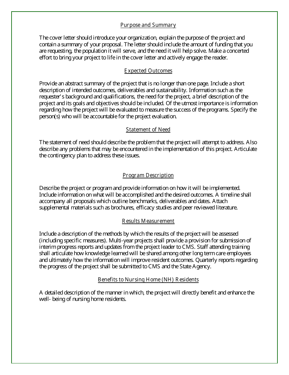 State Request for Approval of Use of Civil Money Penalty Funds - Illinois, Page 5