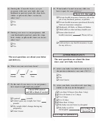 Questionnaire Phase 7 Mail - Illinois, Page 9