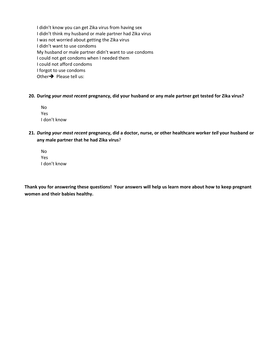 Questionnaire Phase 8 Teen - Illinois, Page 22