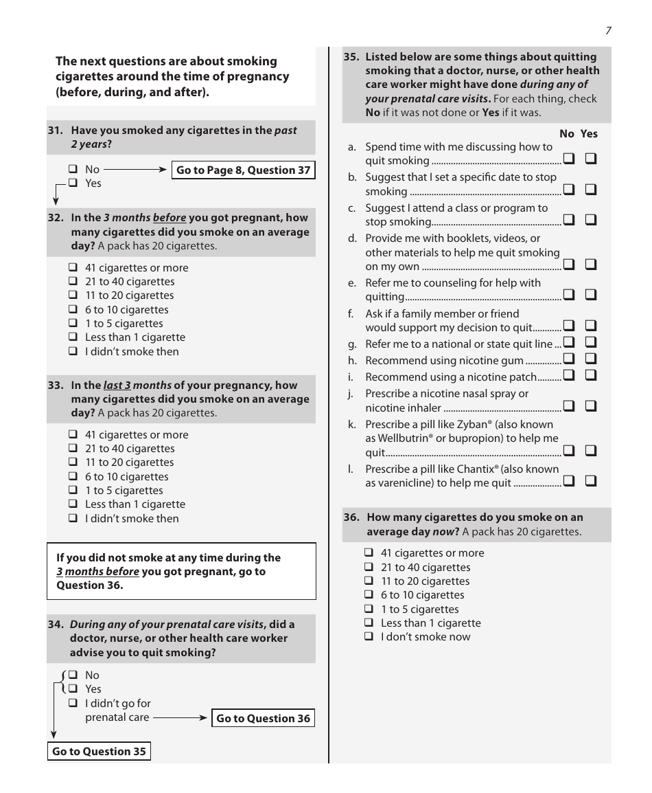 Questionnaire Phase 8 Teen - Illinois, Page 7