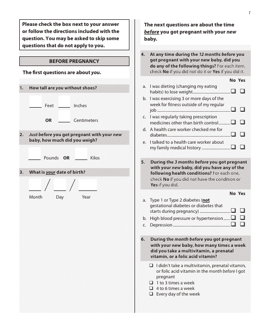 Questionnaire Phase 8 Teen - Illinois Download Pdf