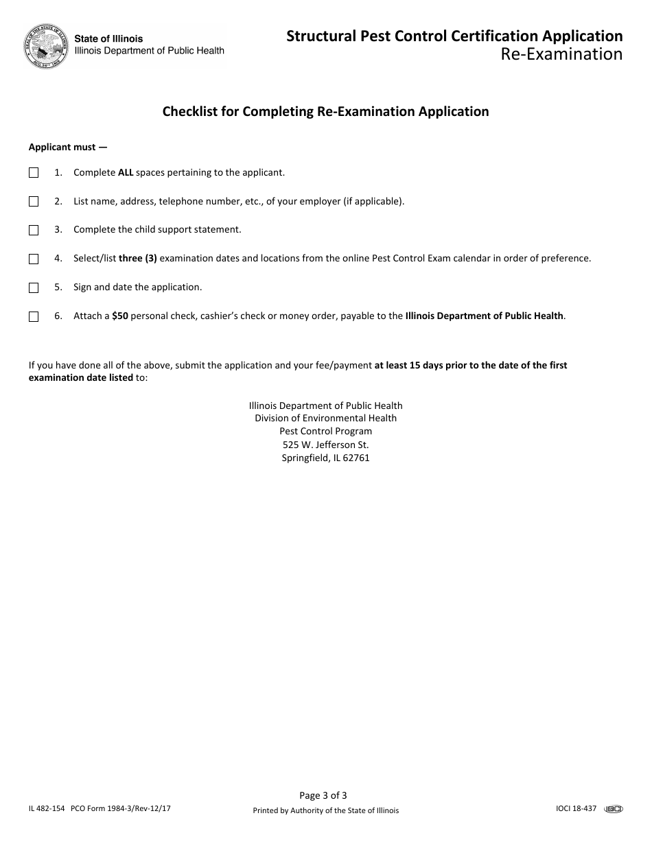PCO Form 19843 (IL482154) Fill Out, Sign Online and Download