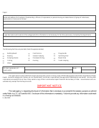 Form IL482-0509 Application for Original Campground License - Illinois, Page 2