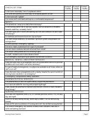 Nursing Home Checklist - Illinois, Page 2