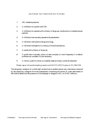 Form CFS415 Consent for Ordinary and Routine Medical and Dental Care - Illinois, Page 2