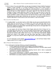 Form CFS403-E Birth Parents&#039; Rights and Responsibilities in Illinois - Illinois, Page 3