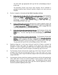 Form CFS496-1 Illinois Foster Child and Youth Foster Bill of Rights - Illinois, Page 2