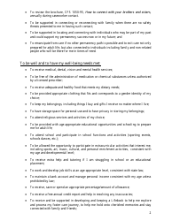 Form CFS496-1 Illinois Foster Child and Youth Foster Bill of Rights - Illinois, Page 4