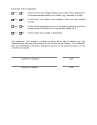 Form CFS453-B Placement Alternative Contract Additional Safety Checklist for a Parenting Youth Whose Children Will Share or Visit the Placement - Illinois, Page 2