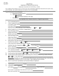 Document preview: Form CFS1016 Immigration Services Referral Form - Illinois