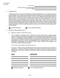 Form CFS1800-B-G Subsidized Guardianship Application - Illinois, Page 2