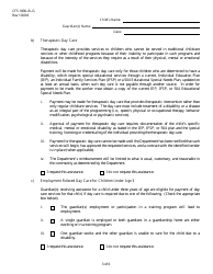 Form CFS1800-B-G Subsidized Guardianship Application - Illinois, Page 3