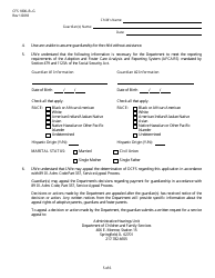 Form CFS1800-B-G Subsidized Guardianship Application - Illinois, Page 5
