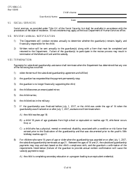 Form CFS1800-C-G Subsidized Guardianship Agreement - Illinois, Page 17