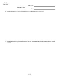 Form CFS1800-C-G Subsidized Guardianship Agreement - Illinois, Page 9