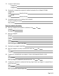 Form CFS1800-U 60+ Subsidy Checklist - Illinois, Page 3