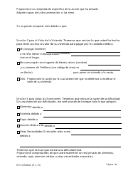 Formulario HFS2378WAS Solicitud Para Exencion Por Dificultades - Illinois (Spanish), Page 2